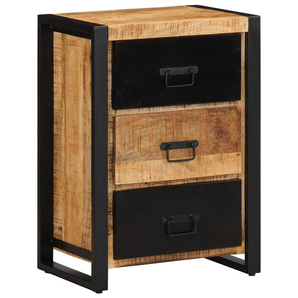 Laatikkokaappi 50x35x70 cm Massiivipuuta mango