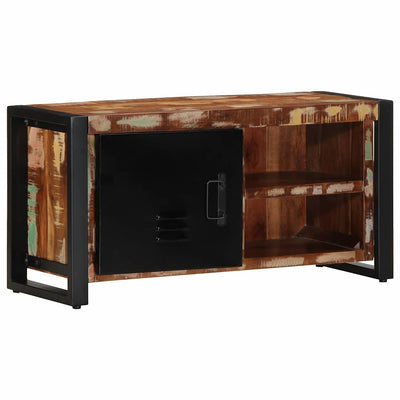 TV-kaappi 80x30x40 cm Kierrätetty massiivipuu
