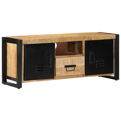 TV-kaappi 100x30x40 cm Massiivipuuta mango