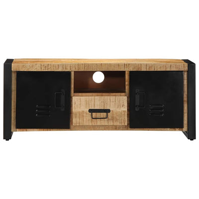 TV-kaappi 100x30x40 cm Massiivipuuta mango