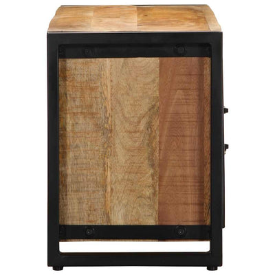 TV-kaappi 100x30x40 cm Massiivipuuta mango
