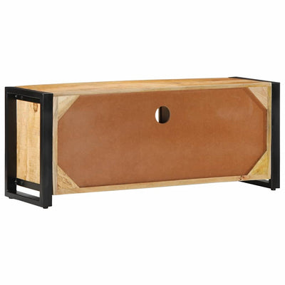 TV-kaappi 100x30x40 cm Massiivipuuta mango