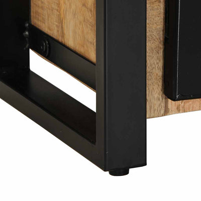 TV-kaappi 100x30x40 cm Massiivipuuta mango