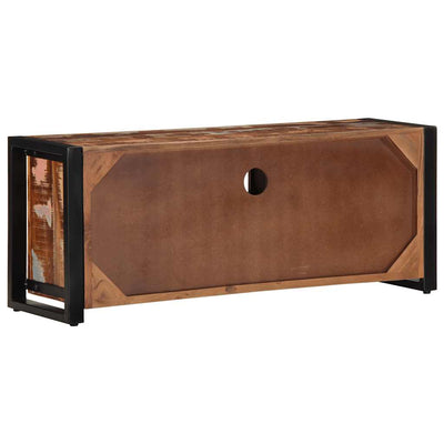 TV-kaappi 100x30x40 cm Kierrätetty massiivipuu
