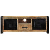 TV-kaappi 100x30x35 cm Massiivipuuta mango
