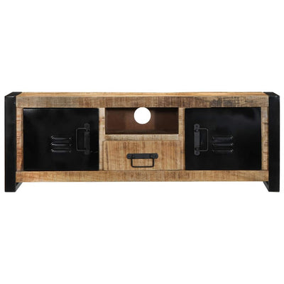 TV-kaappi 100x30x35 cm Massiivipuuta mango