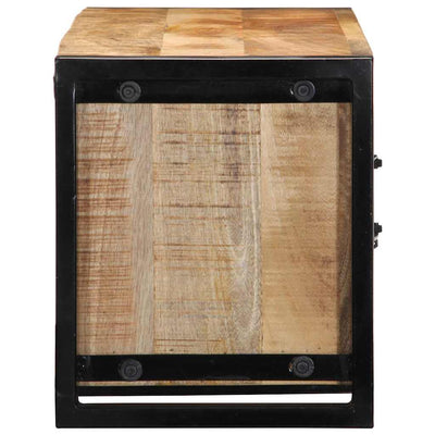 TV-kaappi 100x30x35 cm Massiivipuuta mango
