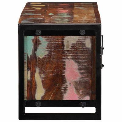TV-kaappi 100x30x35 cm Kierrätetty massiivipuu