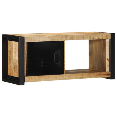 TV-kaappi 80x30x35 cm Massiivipuuta mango