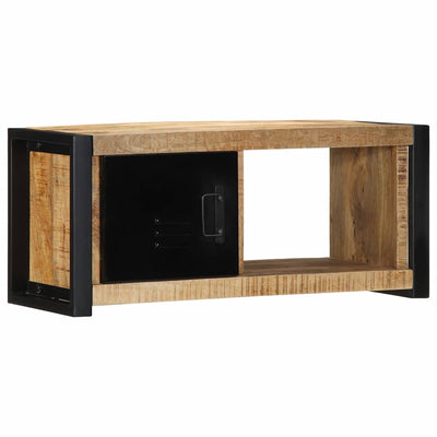 TV-kaappi 80x30x35 cm Massiivipuuta mango