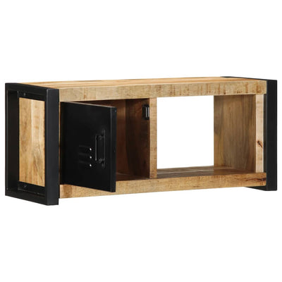 TV-kaappi 80x30x35 cm Massiivipuuta mango