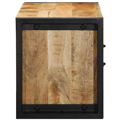 TV-kaappi 80x30x35 cm Massiivipuuta mango