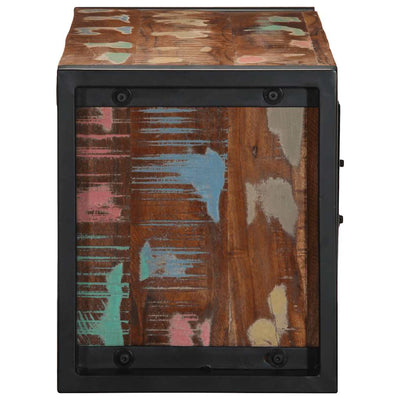 TV-kaappi 80x30x35 cm Kierrätetty massiivipuu