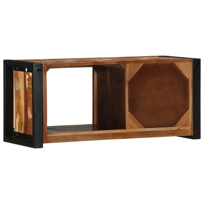 TV-kaappi 80x30x35 cm Kierrätetty massiivipuu