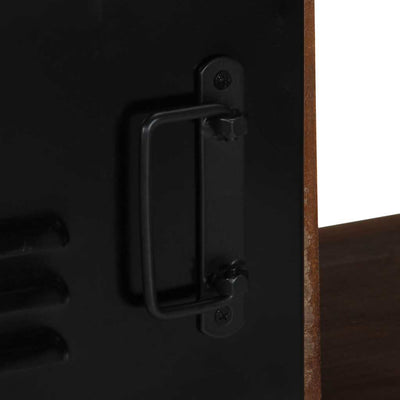 TV-kaappi 80x30x35 cm Kierrätetty massiivipuu