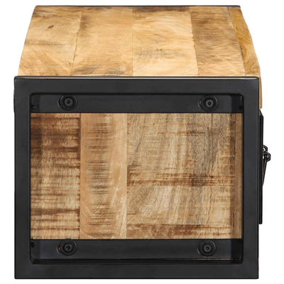 TV-kaappi 100x30x25 cm Massiivipuuta mango