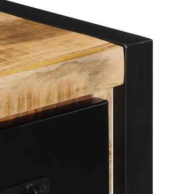TV-kaappi 100x30x25 cm Massiivipuuta mango