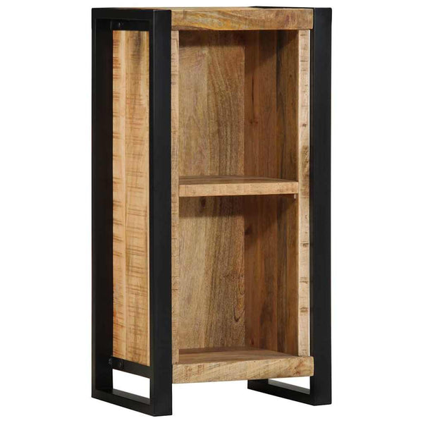 Yöpöytäkaappi hyllyllä Ruskea 40 x 30 x 80 cm Täysi Mangopuu