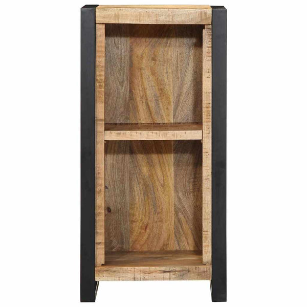 Yöpöytäkaappi hyllyllä Ruskea 40 x 30 x 80 cm Täysi Mangopuu