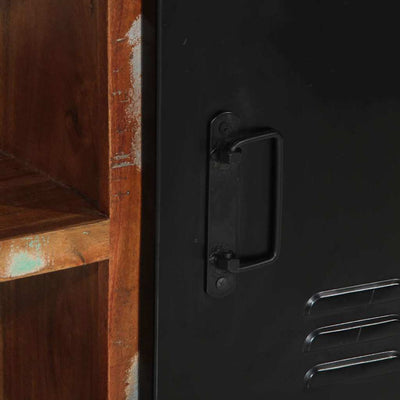 Kenkäpenkki Monivärinen 100 x 40 x 50 cm Kierrätetty Täyspuu