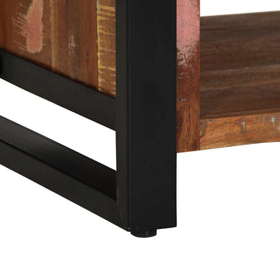 Kenkäpenkki Monivärinen 100 x 40 x 50 cm Kierrätetty Täyspuu