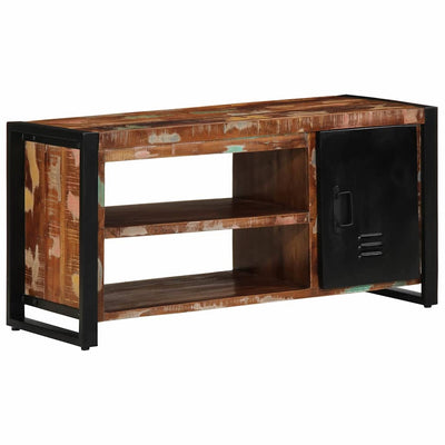 Kenkäpenkki Monivärinen 100 x 40 x 50 cm Kierrätetty Täyspuu