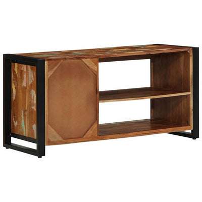 Kenkäpenkki Monivärinen 100 x 40 x 50 cm Kierrätetty Täyspuu