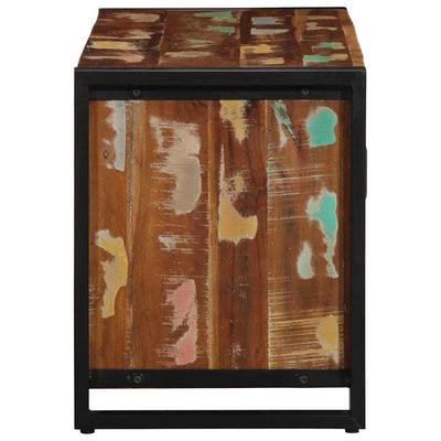 Kenkäpenkki Monivärinen 100 x 40 x 50 cm Kierrätetty Täyspuu