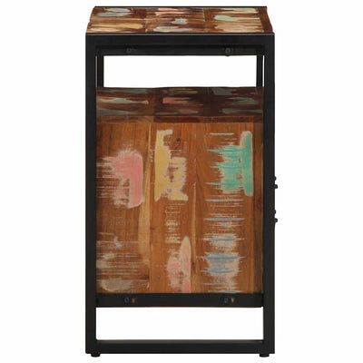 Kylpyhuoneen pesuallaskaappi Herma 55x35x60cm (massiivipuu kierrätetty)