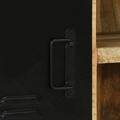 Penkki kaappi Ruskea 100 x 35 x 50 cm Täysi Mangopuu