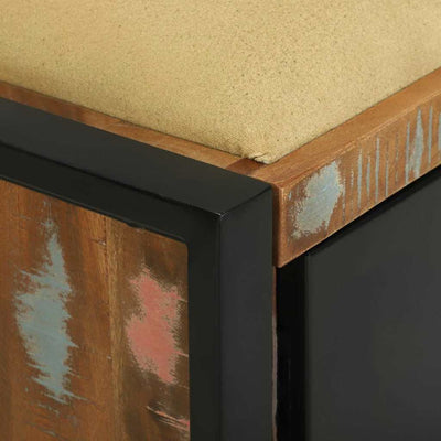 Penkki kaappi Monivärinen 100 x 35 x 50 cm Kierrätetty Täyspuu