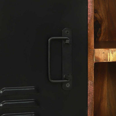 Penkki kaappi Monivärinen 100 x 35 x 50 cm Kierrätetty Täyspuu