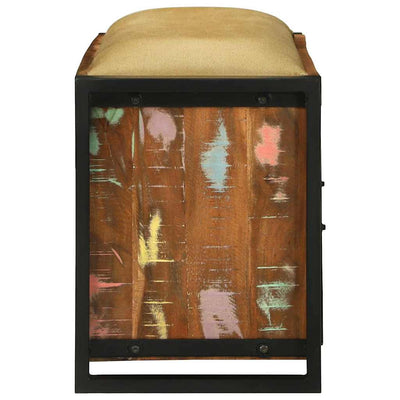 Penkki kaappi Monivärinen 100 x 35 x 50 cm Kierrätetty Täyspuu