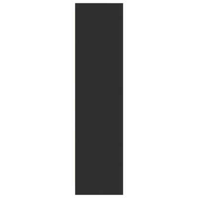 Musta vaatekaappi Onal 30x50x200cm (puinen)