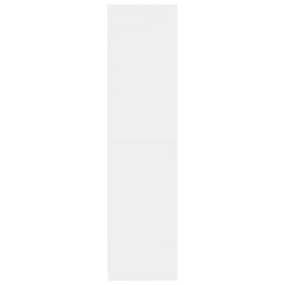 Valkoinen vaatekaappi Onal 50x50x200cm (puinen)