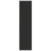 Musta vaatekaappi Onal 80x50x200cm (puinen)