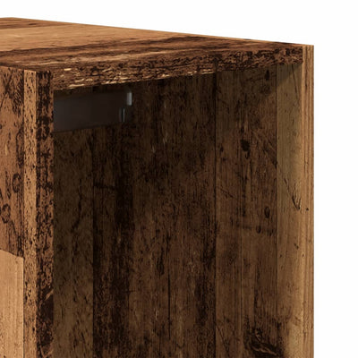 Vanha puu vaatekaappi Onal 30x50x200cm (puinen)