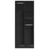 Musta vaatekaappi Onal 80x50x200cm (puinen)
