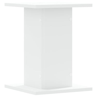 Kasvitelineet 2 kpl valkoinen 30x30x40 cm tekninen puu