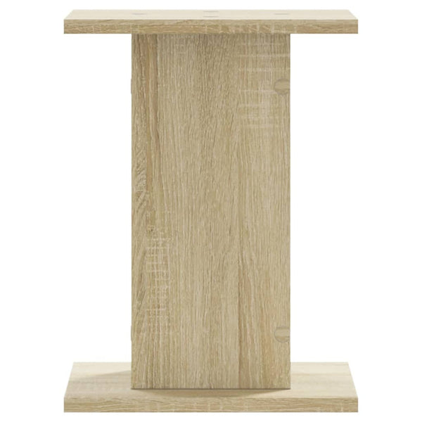 Kasvitelineet 2 kpl Sonoma-tammi 30x30x40 cm tekninen puu