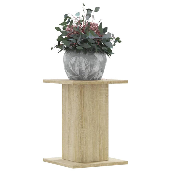 Kasvitelineet 2 kpl Sonoma-tammi 30x30x40 cm tekninen puu