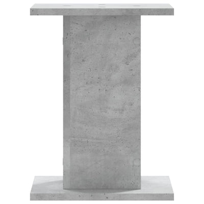 Kasvitelineet 2 kpl betoninharmaa 30x30x40 cm tekninen puu