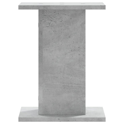 Kasvitelineet 2 kpl betoninharmaa 30x30x40 cm tekninen puu