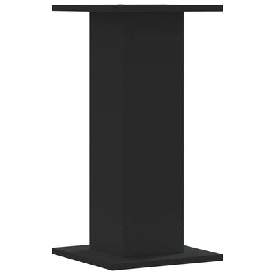 Kasvitelineet 2 kpl musta 30x30x60 cm tekninen puu
