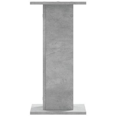 Kasvitelineet 2 kpl betoninharmaa 30x30x60 cm tekninen puu
