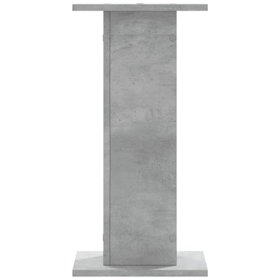 Kasvitelineet 2 kpl betoninharmaa 30x30x60 cm tekninen puu