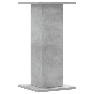 Kasvitelineet 2 kpl betoninharmaa 30x30x60 cm tekninen puu