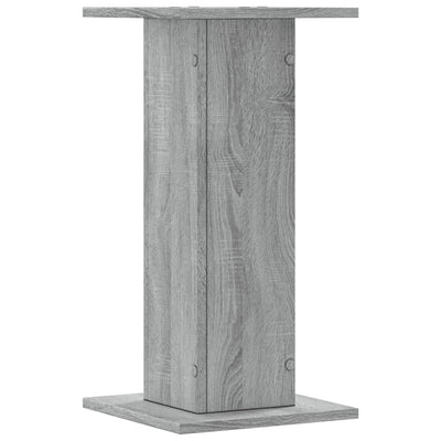Kasvitelineet 2 kpl harmaa Sonoma 30x30x60 cm tekninen puu