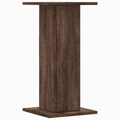 Kasvitelineet 2 kpl ruskea tammi 30x30x60 cm tekninen puu