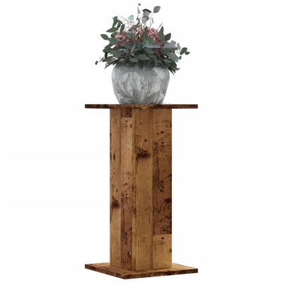 Kasvitelineet 2 kpl vanha puu 30x30x60 cm tekninen puu